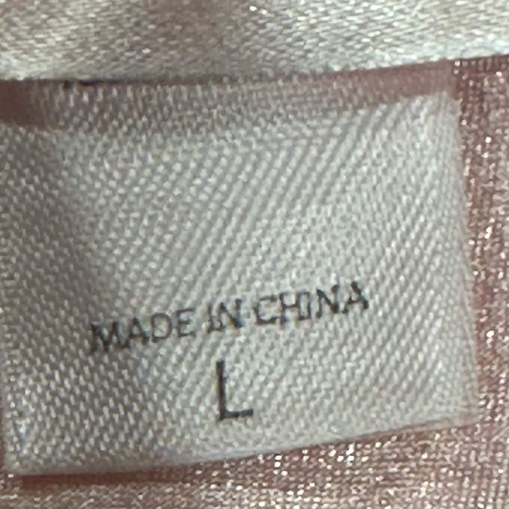 Victoria’s Secret Pale Pink Silky Chemise Slip Dress Lingerie Négligée Size L - Picture 12 of 12